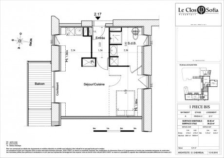 217 T1 bis - Le Clos Sofia