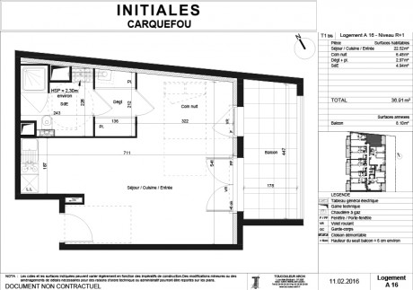 A16 T1 bis - Initiales