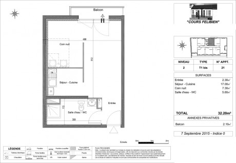 21 T1 bis - Le Cours Felibien