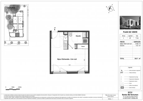 207 T1 bis - Villa du Cens