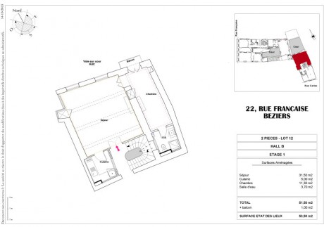 12 T2 - rue Française