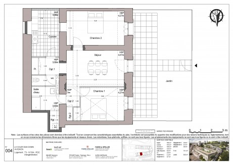 Lot 3 T3 - La cour des doms