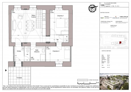 Lot 4 T3 - La cour des doms