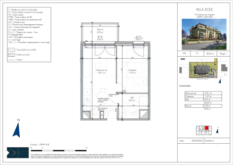 105 T2 - VILLA EOLE