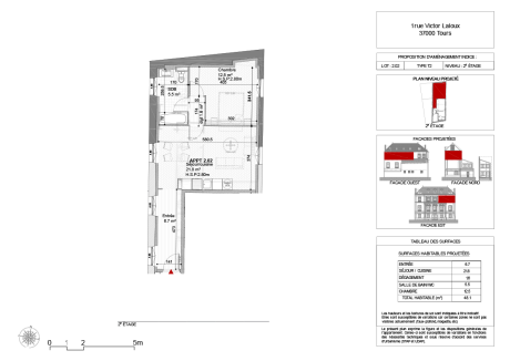 2.02 T2 - L'HÔTEL LALOUX - TOURS