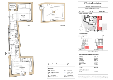 0.01 T2 - LA MAISON SAINT CASTOR - NIMES