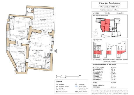 1.03 T3 - LA MAISON SAINT CASTOR - NIMES