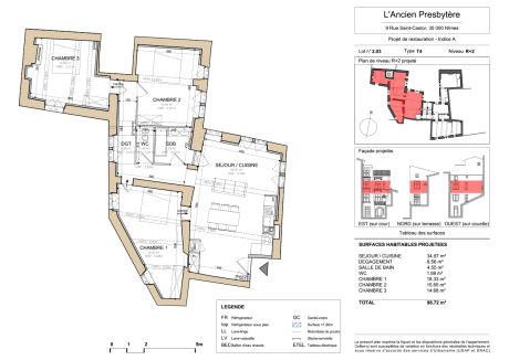 2.03 T4 - LA MAISON SAINT CASTOR - NIMES