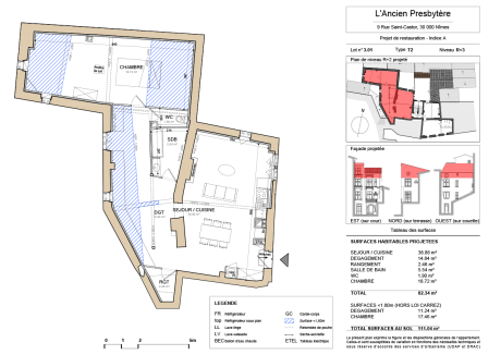 3.01 T2 - LA MAISON SAINT CASTOR - NIMES