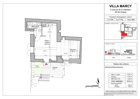 0.04 T1bis - VILLA MARCY - GRASSE