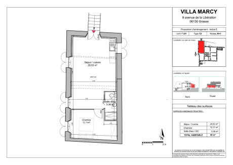 1.01 T2 - VILLA MARCY - GRASSE