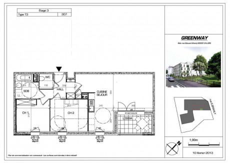 n°307 T3 - Résidence Greenway